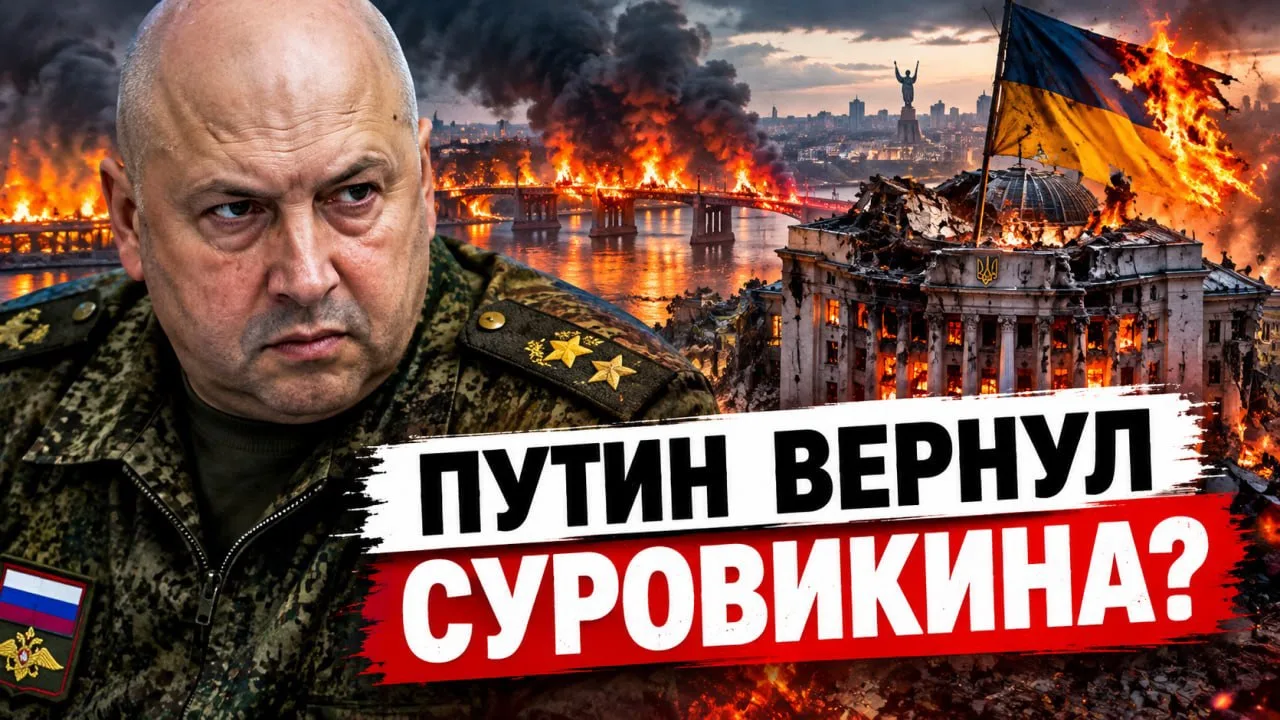 Сегодня на втором канале подробно разобрал информацию о возвращении Суровикина.