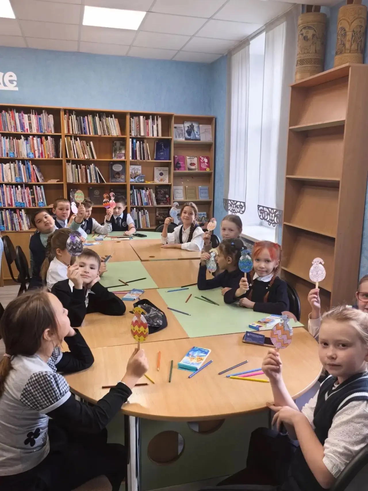 15 октября учащиеся 3 «Б» класса посетили увлекательное занятие в  Государственной библ...