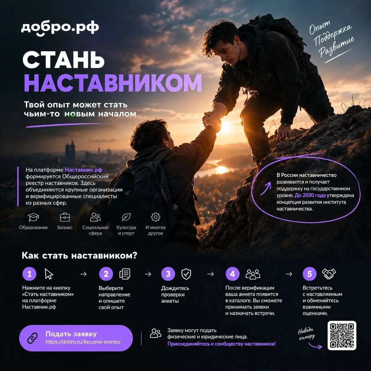 💜 Иногда, чтобы изменить чью-то жизнь, достаточно просто протянуть руку помощи!