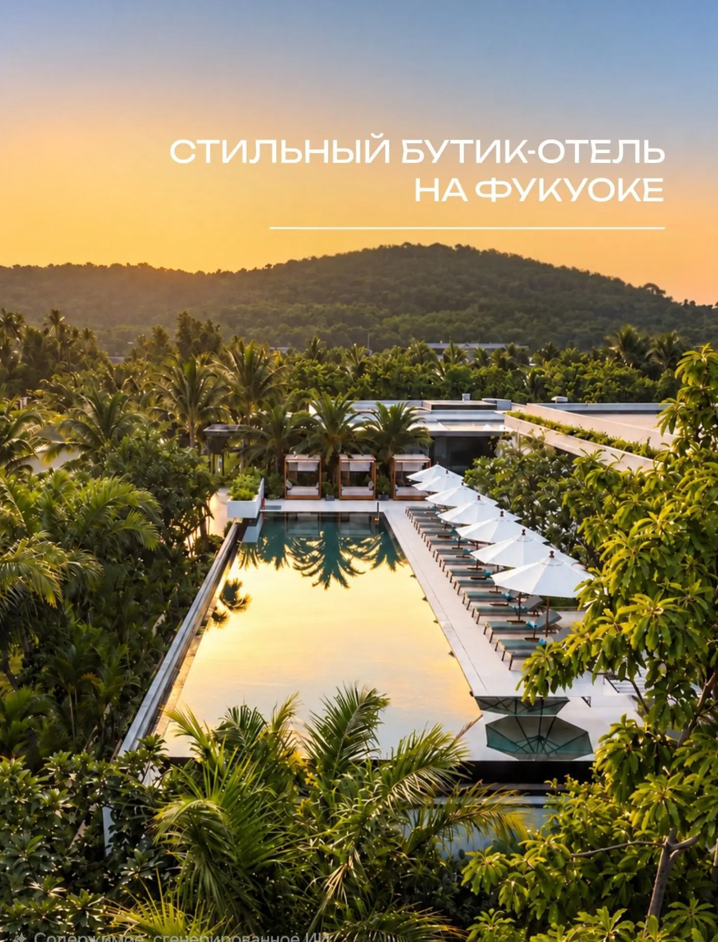 БУТИК-ОТЕЛЬ С ДОСТУПОМ К ОДНОМУ ИЗ САМЫХ СТИЛЬНЫХ BEACH CLUB ФУКУОКА❤️