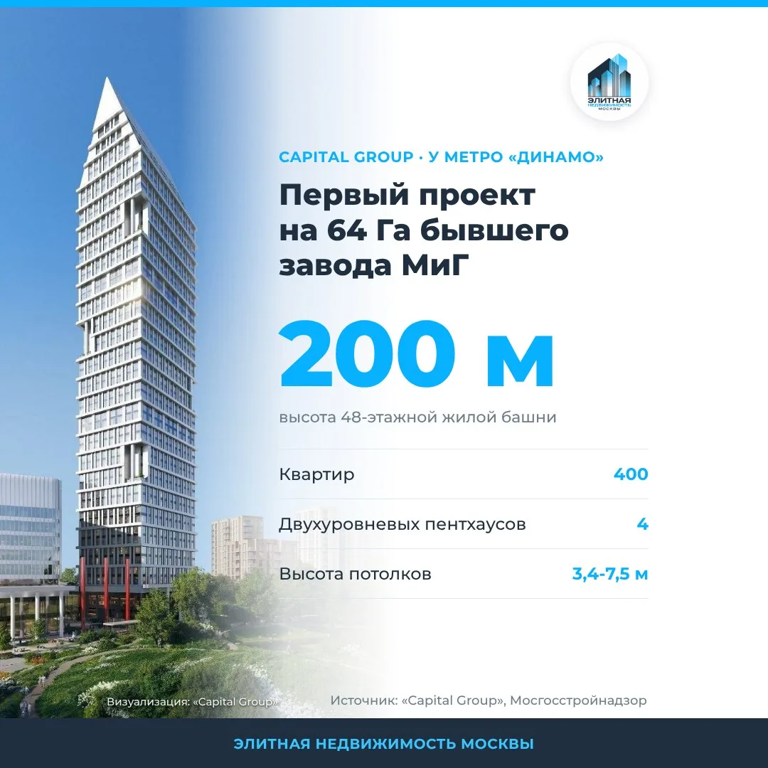 «Дом Высоты» у «Динамо» получил разрешение на строительство