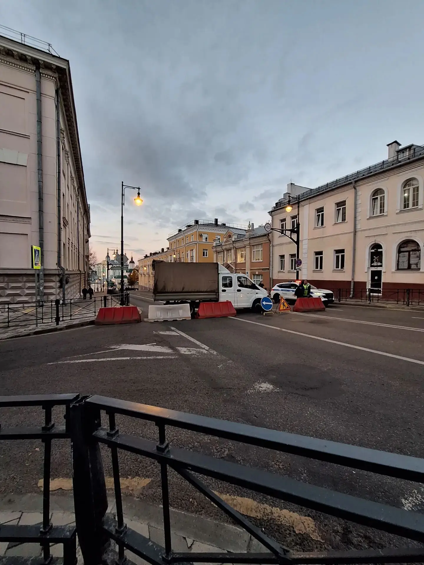 ⚠️ Движение по Большой Советской перекрыто в обе стороны!