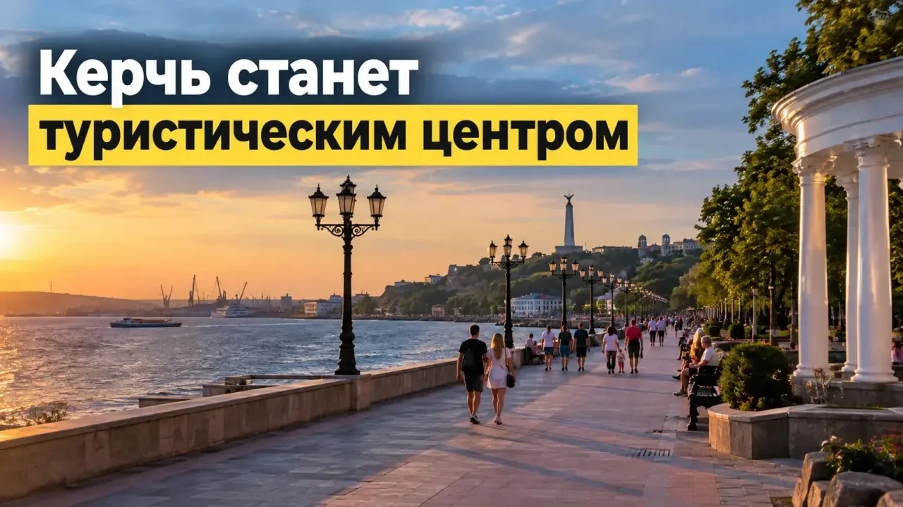 ⚡Керчь станет туристическим центром