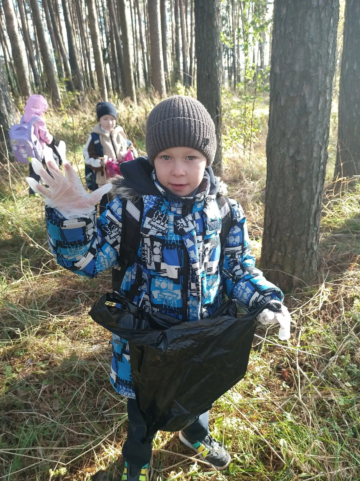 8 октября Орлята 1-4 классов приняли активное участие в  субботнике! 🌿✨