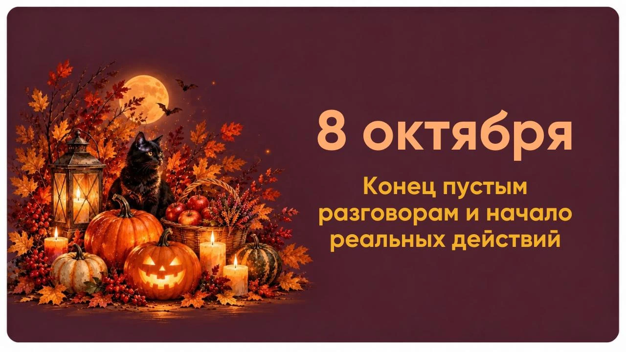СОВЕТ ДНЯ ➡️ 8 ОКТЯБРЯ