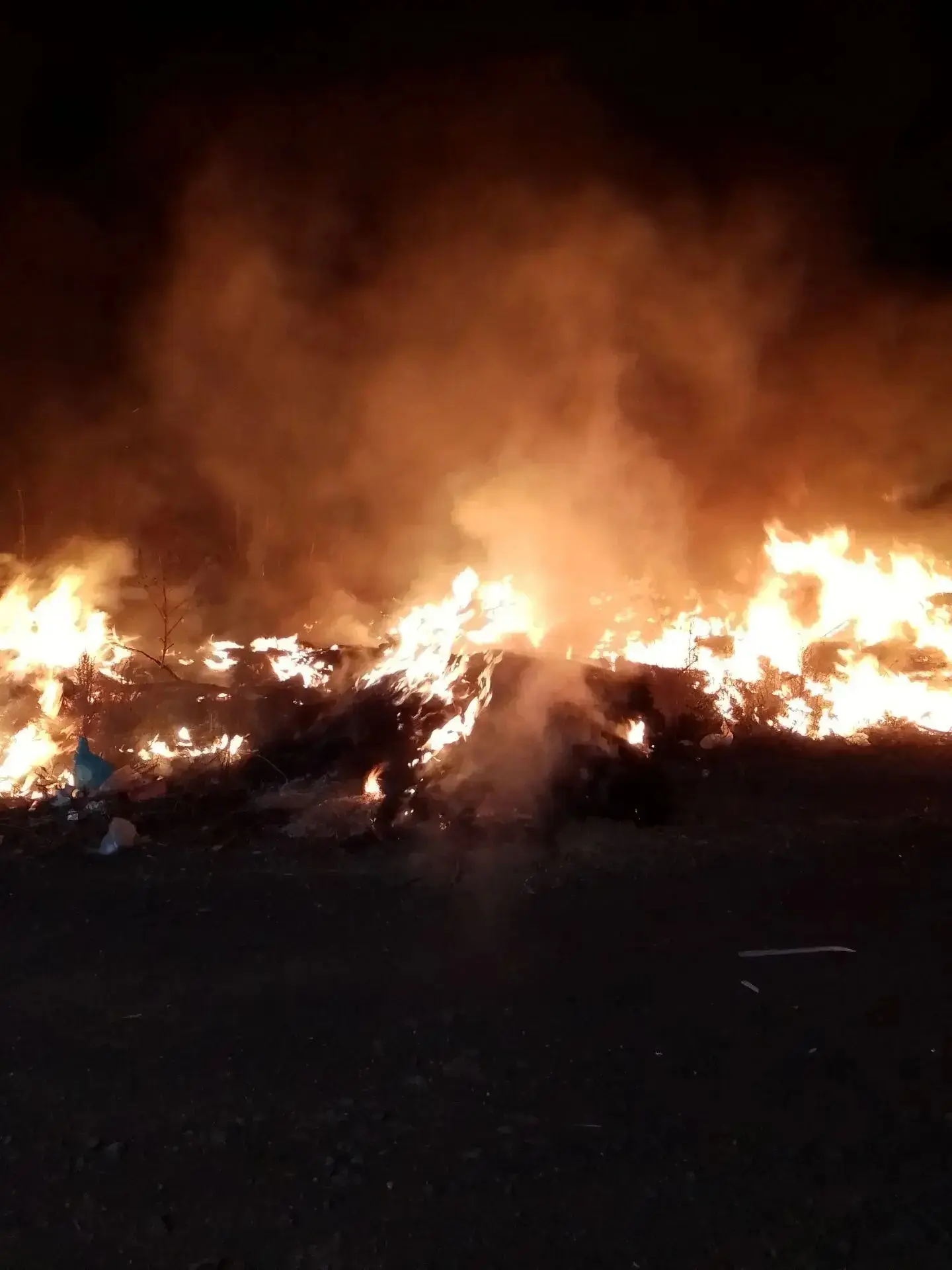 🔥 У села Вишнёвое Гайского округа произошел пожар