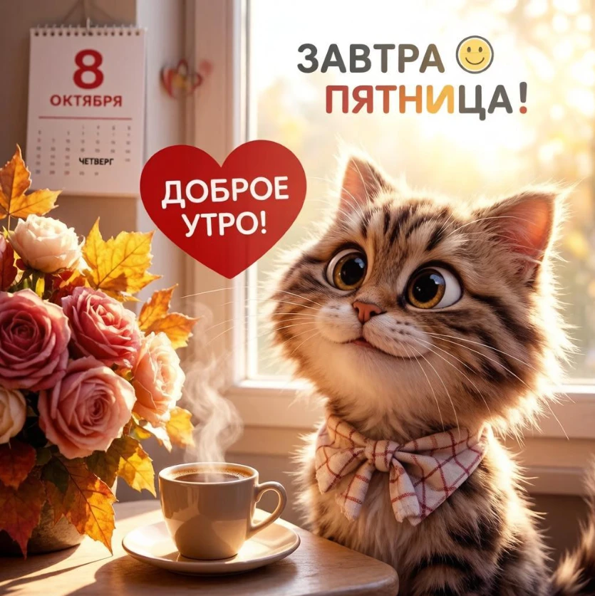 Доброе утро! 🌸❤😊