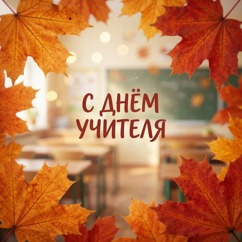 🎉 С Днём учителя, дорогие педагоги! 🎉