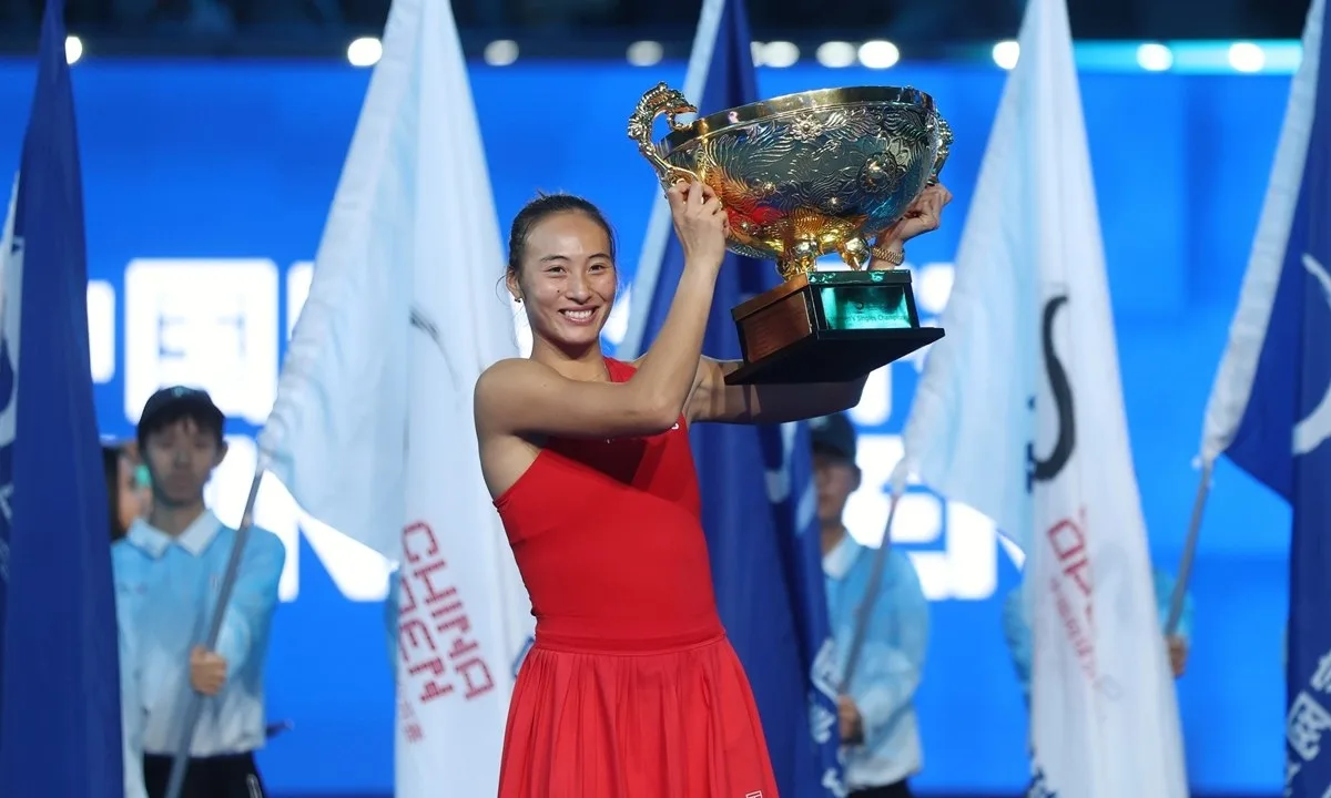 Чжэн Циньвэнь первой из китаянок выиграла China Open