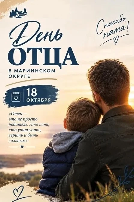 🎉 День отца в Мариинском округе - праздник самых главных мужчин!