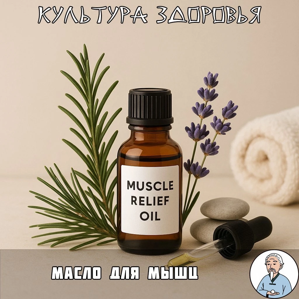 Масло, которое снимет мышечное напряжение
