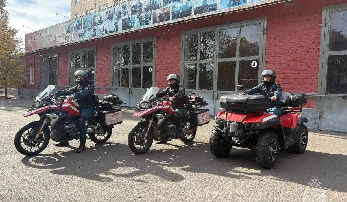 Курское МЧС поделилось статистикой по работе мобильных мотопатрулей.