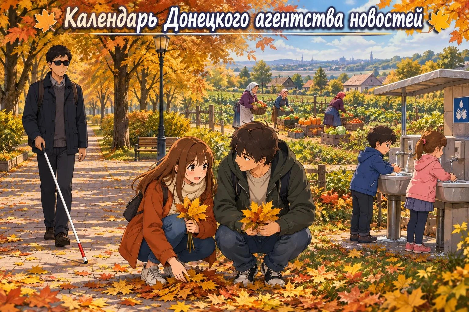 🗓День мытья рук, Белой трости, сельских женщин и собирания листьев