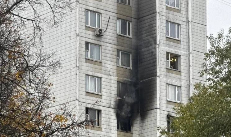 В Бутово горела квартира на 7-м этаже 🚨