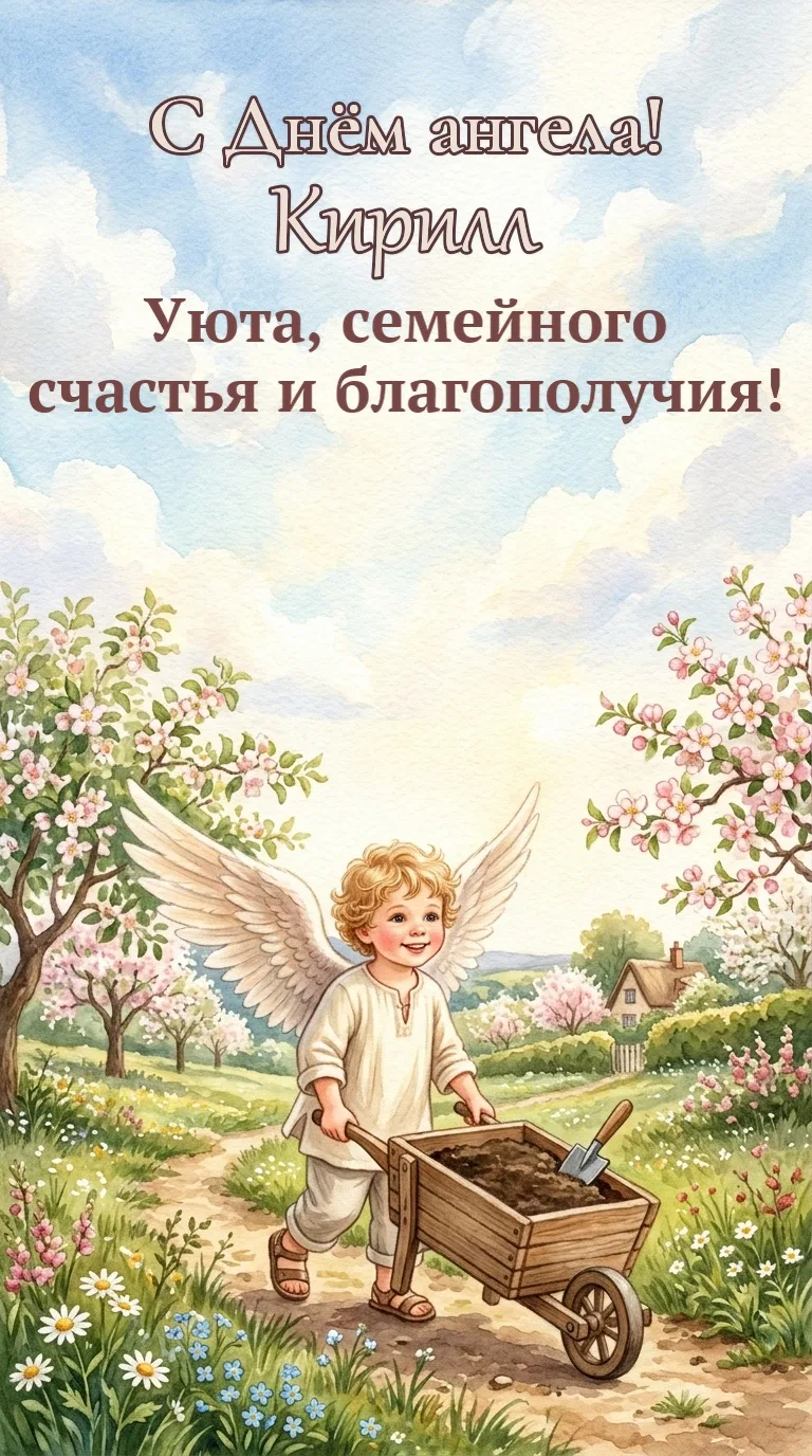 💐 11 октября — с именинами, Кирилл!