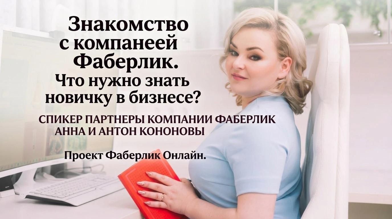 «Знакомство с компанией Фаберлик. Что нужно знать новичку в бизнесе?»