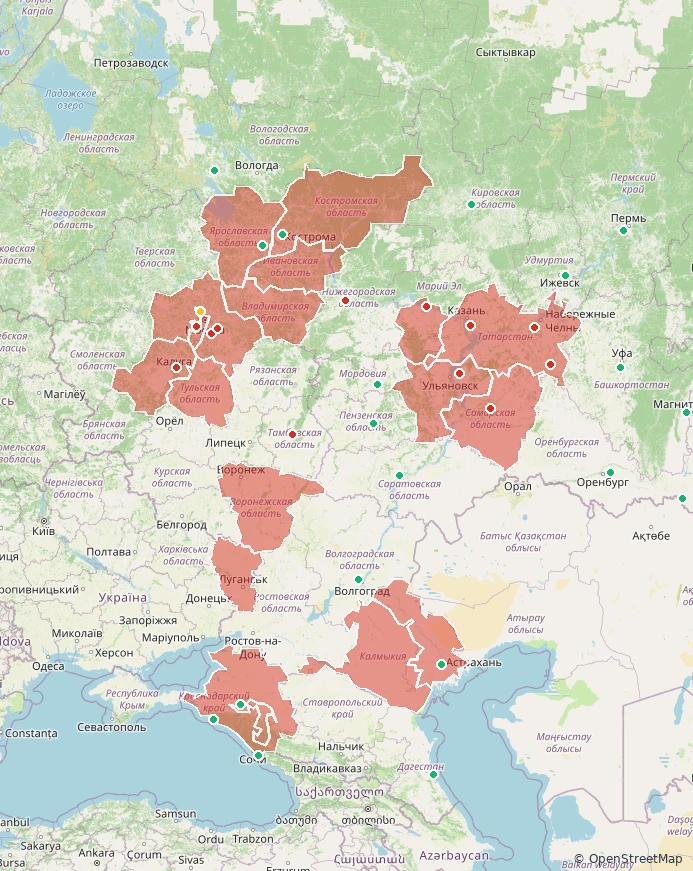 🚨 Карта обстановки 🔄 Обновляется при изменениях.