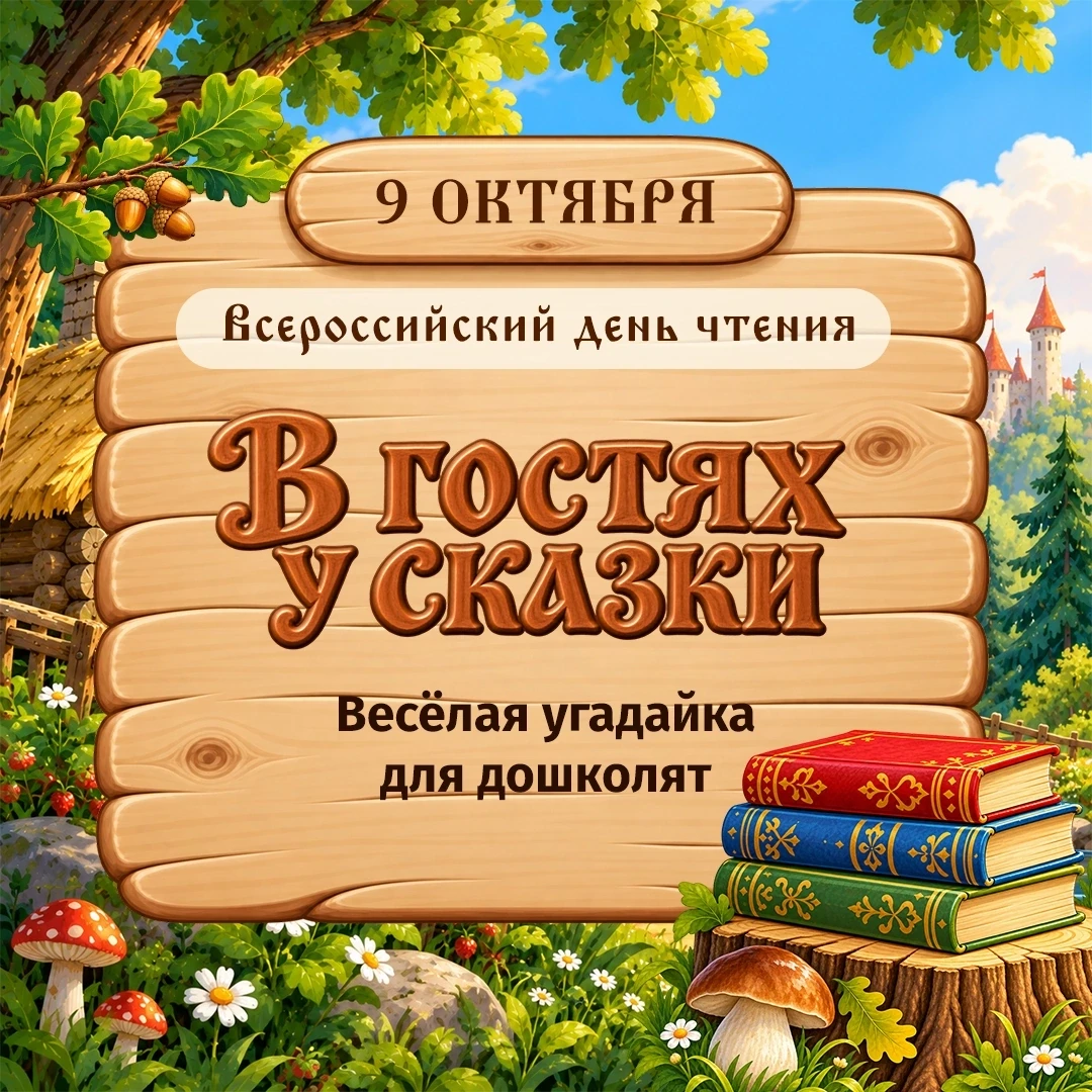 9 октября - Всероссийский день чтения!
