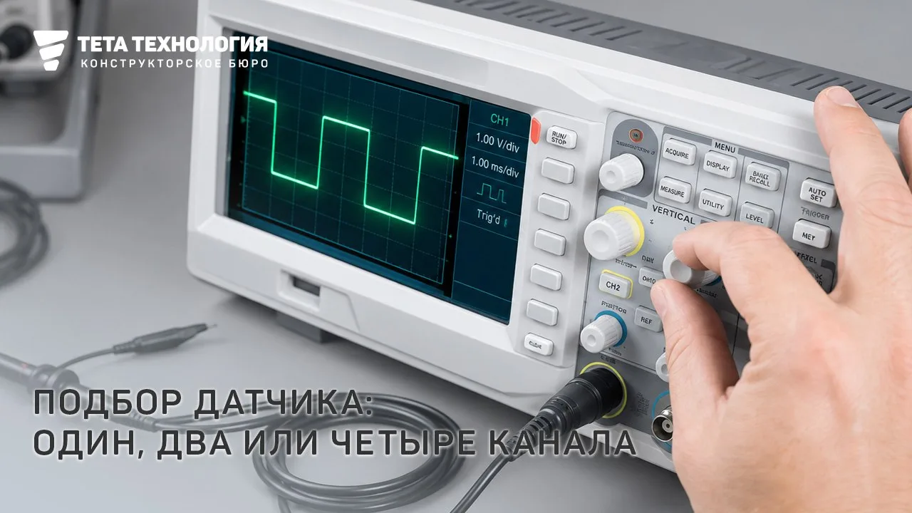 🤩 Подбор датчика: один, два или четыре канала