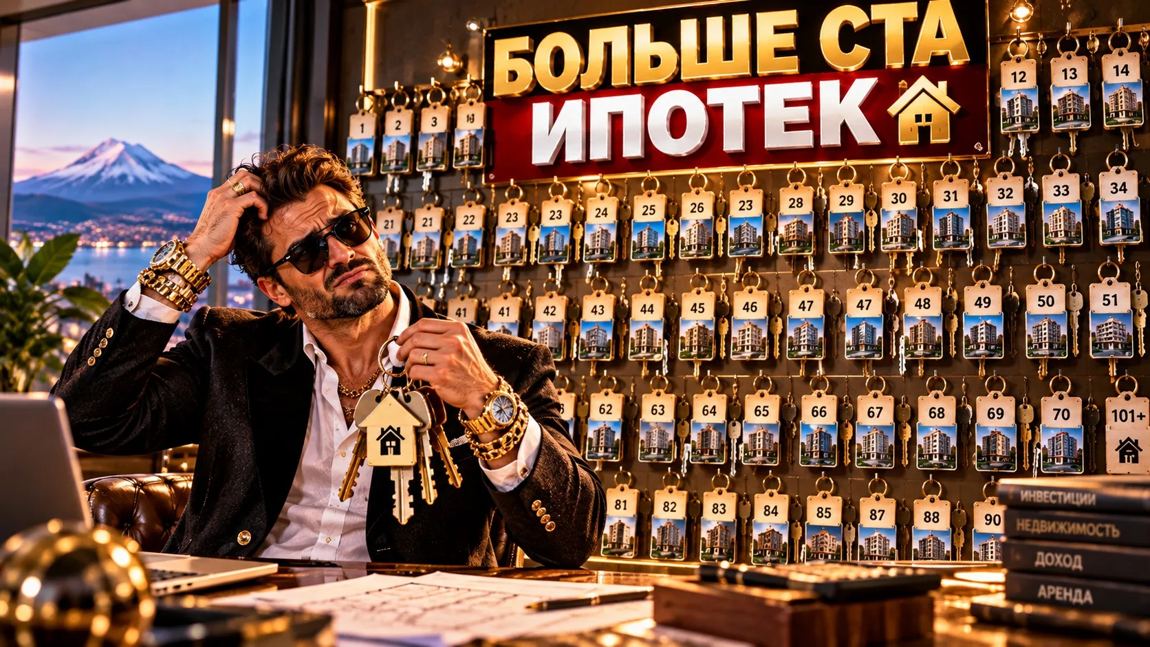 😳 Присядьте: в России нашли мужчину со 100 ипотеками