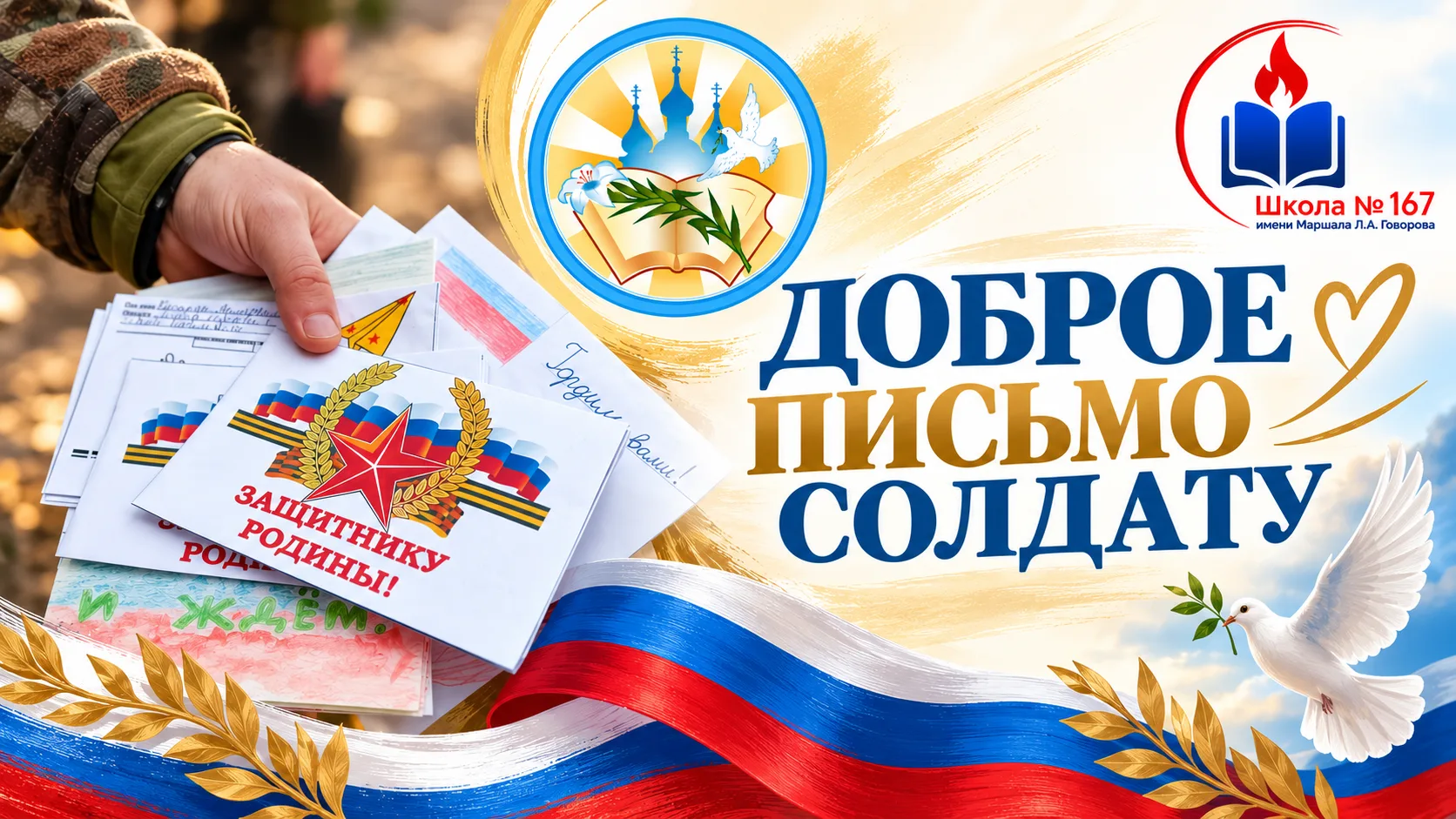 💌 Акция «Доброе письмо солдату»