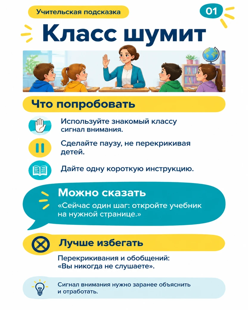 Когда урок идёт не по плану: 6 подсказок учителю