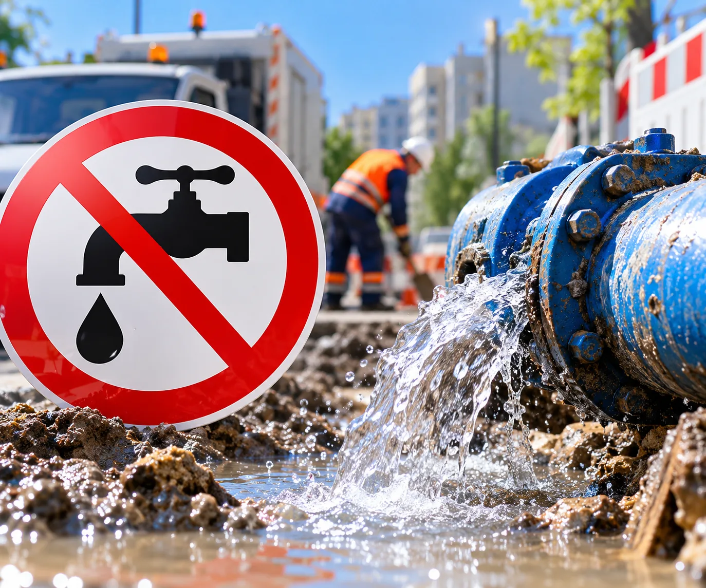 ❗ В Аксае снова несколько улиц остались без холодной воды