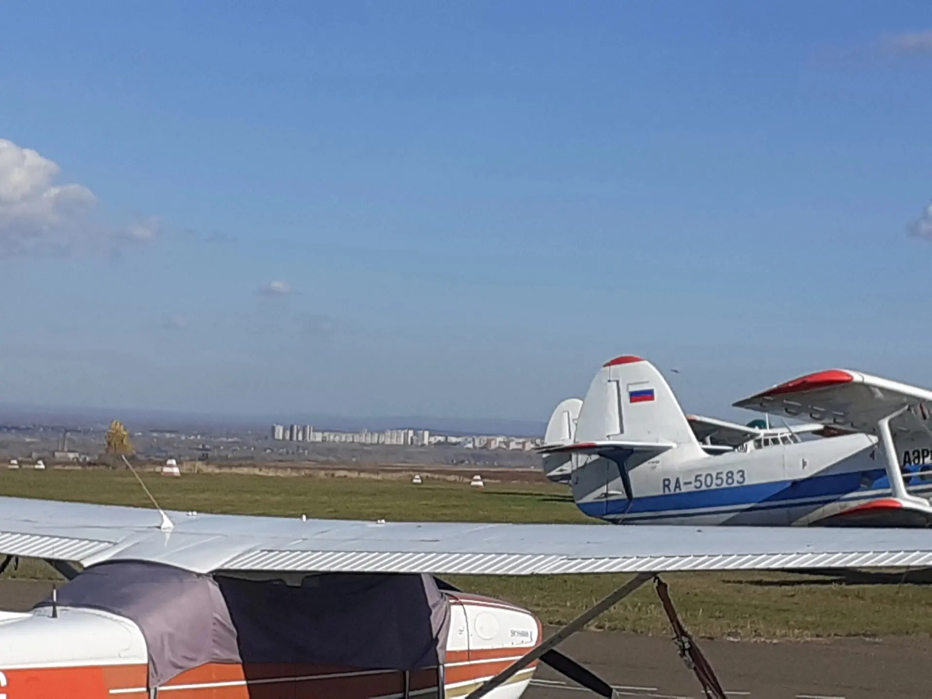 ⚡️Сосновоборск в тёплый осенний день виден с далёкого расстояния.