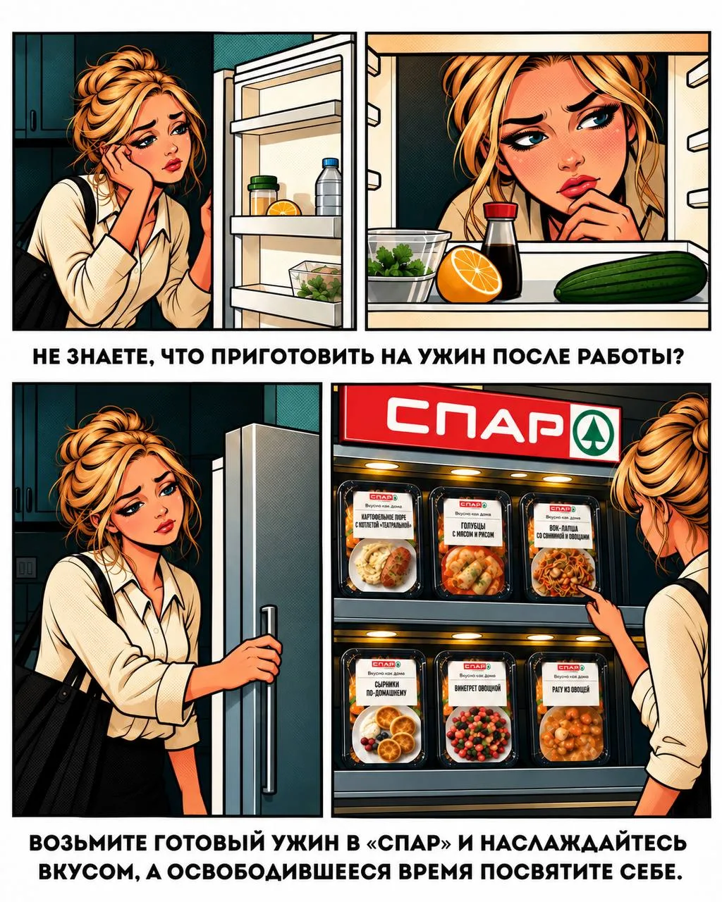 🍽️ Скидка до 30% на фасованную кулинарию ежедневно после 19:00!