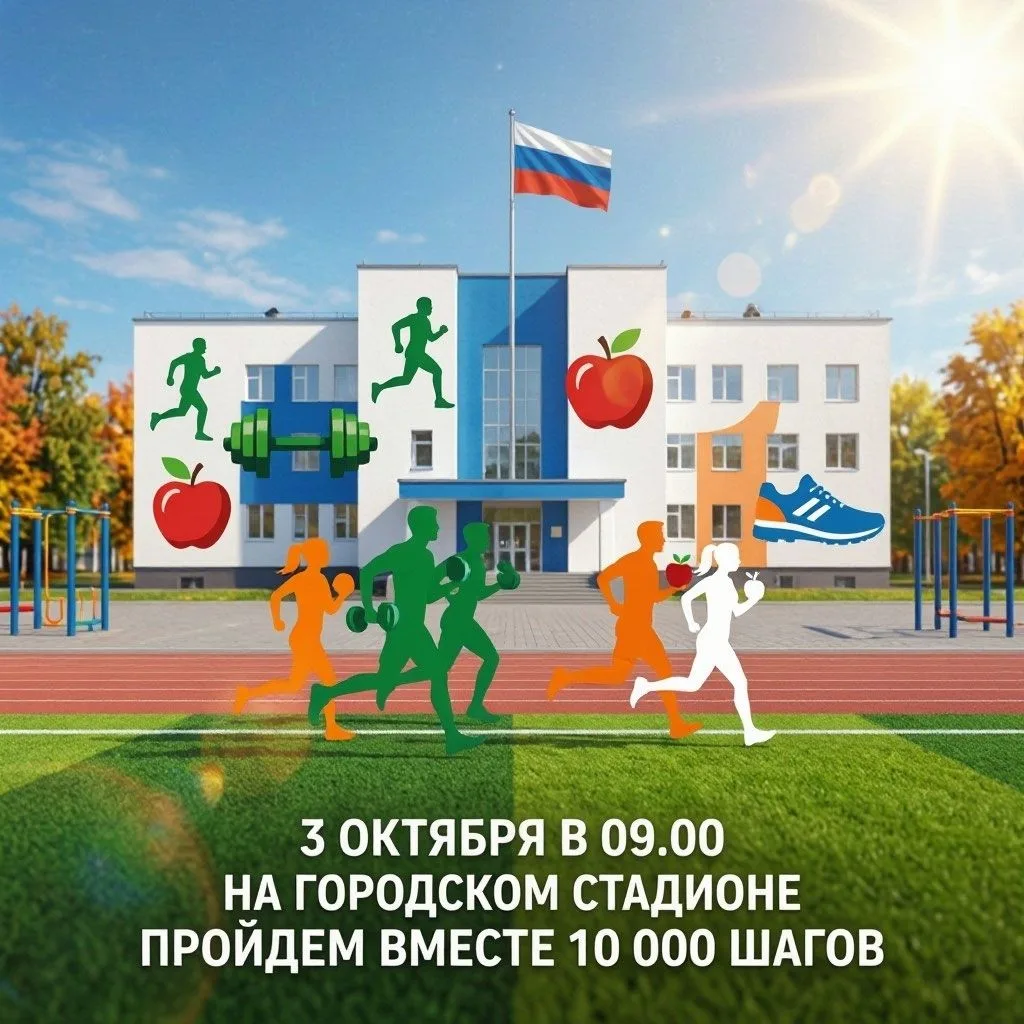 10 000 шагов к жизни — станьте частью Всероссийской акции уже в эту субботу!