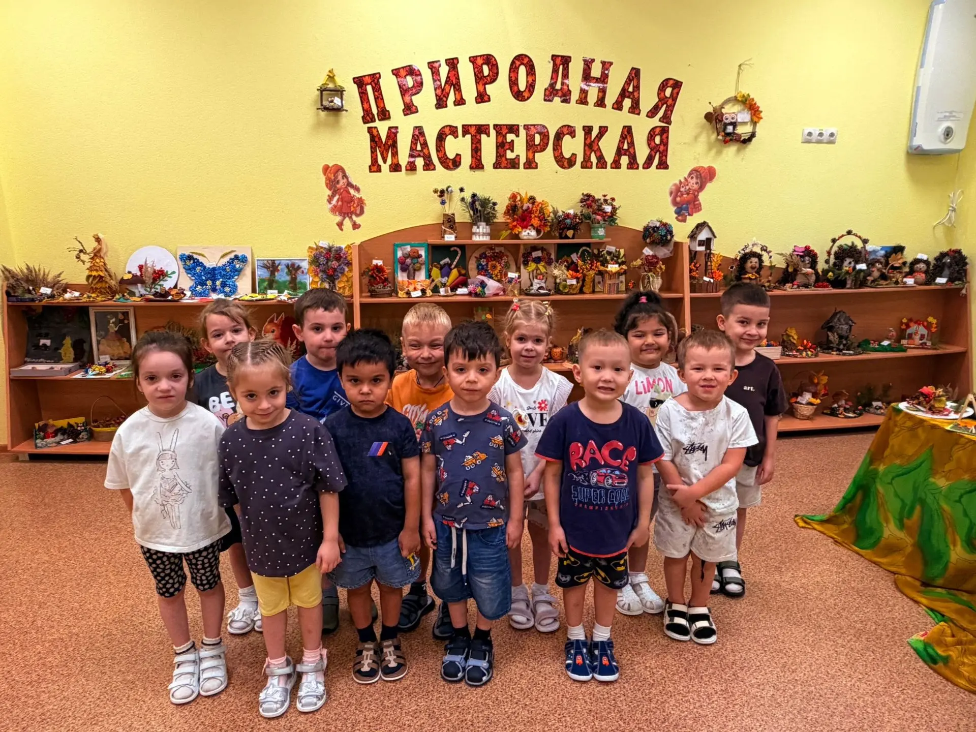 🍂Осенняя выставка в детском саду: яркие впечатления и новые открытия!