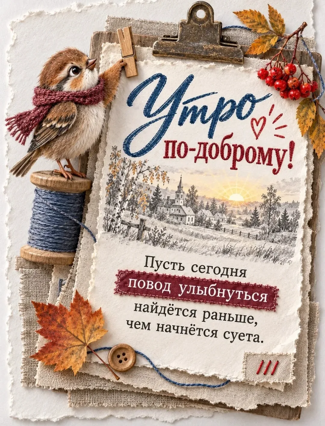 Доброе утро, друзья❤️!