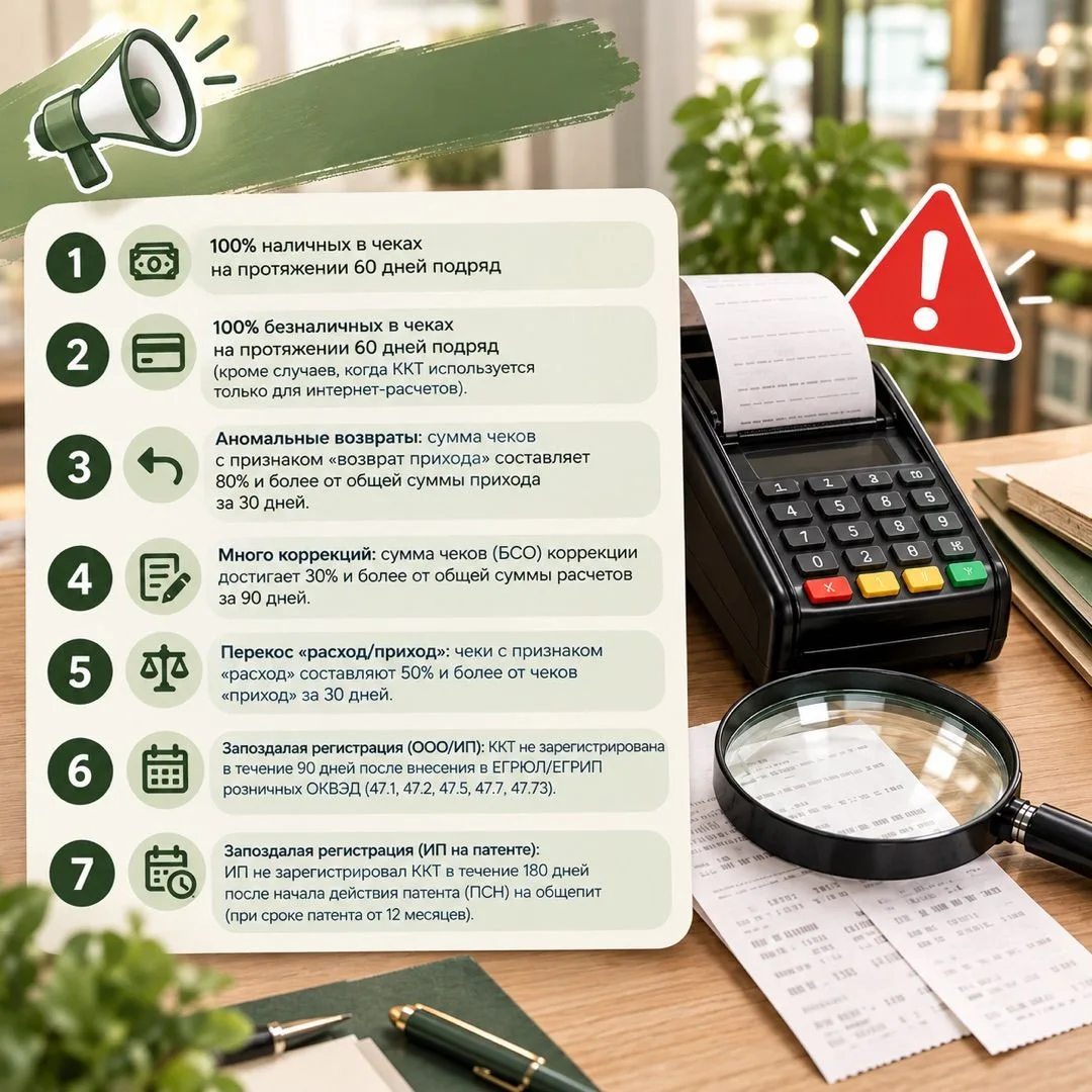 🚨 Минфин готовит новые поводы для проверок касс (ККТ) и выручки!