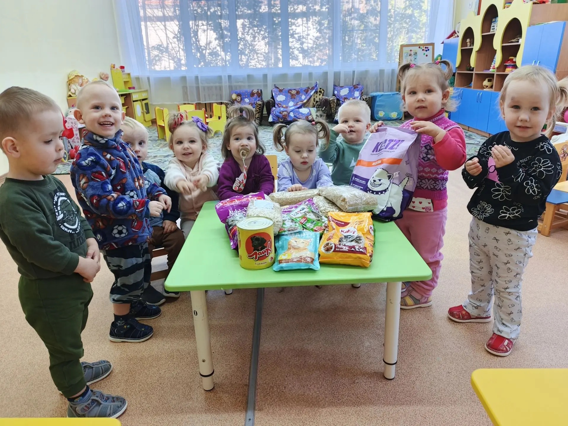 Группа «Чебурашка» провели акцию ко Дню защиты животных!