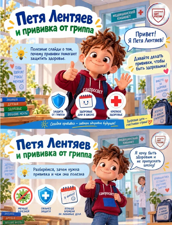 Забота о здоровье — наше общее дело!  Роспотребнадзор информирует!