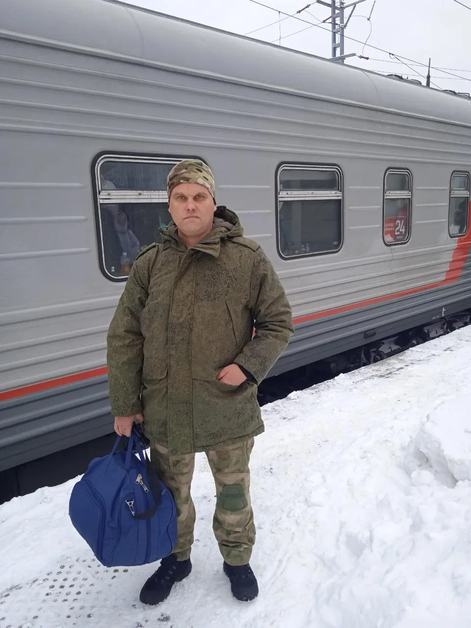 🕯Отец четверых детей из Карелии погиб в зоне СВО. 40-летний Сергей Шкред из деревни Ни...