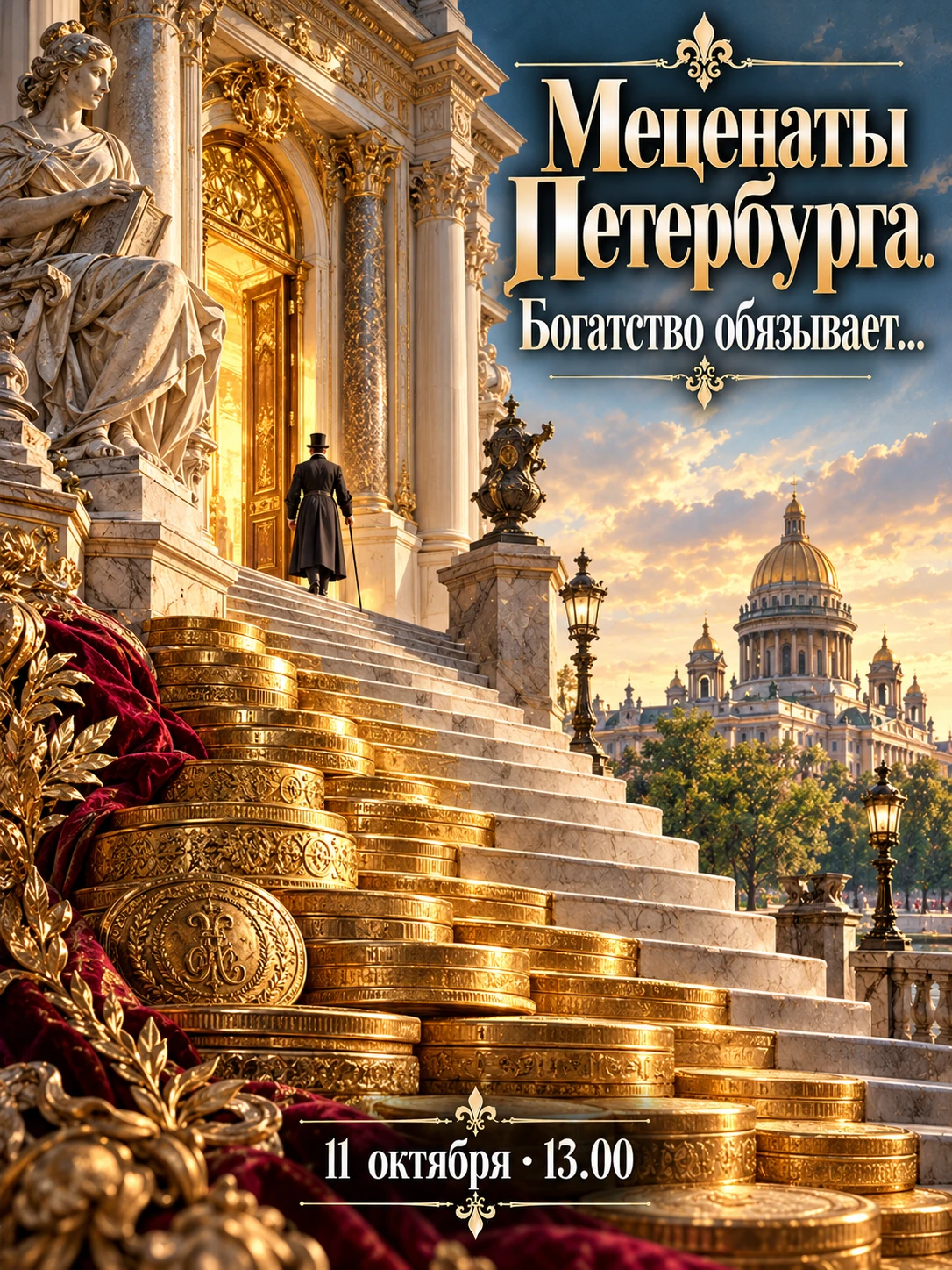🌿 «Меценаты Петербурга. Богатство обязывает» - бесплатная экскурсия