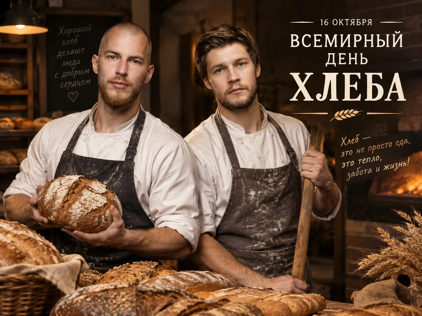 Всемирный день хлеба отмечается сегодня.