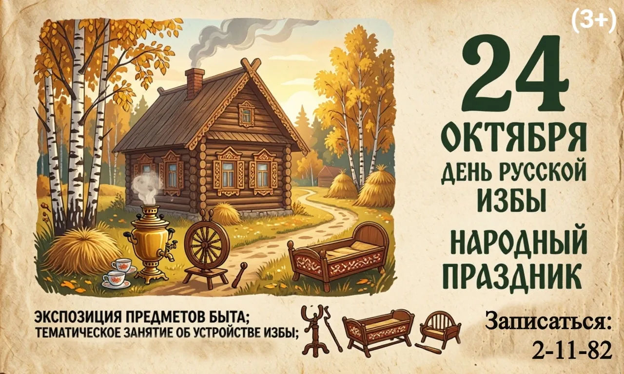 24 октября отмечают День русской избы. Это теплый народный праздник — он посвящен тради...