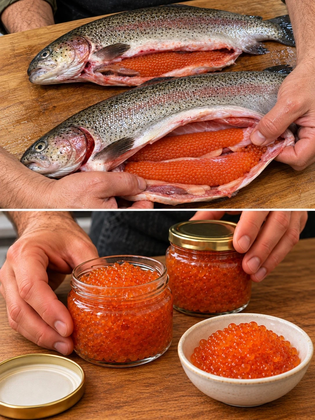 КУПИЛ ФОРЕЛЬ — А ВНУТРИ БОНУС! СОЛЮ СВОЮ ИКРУ 🐟🫙