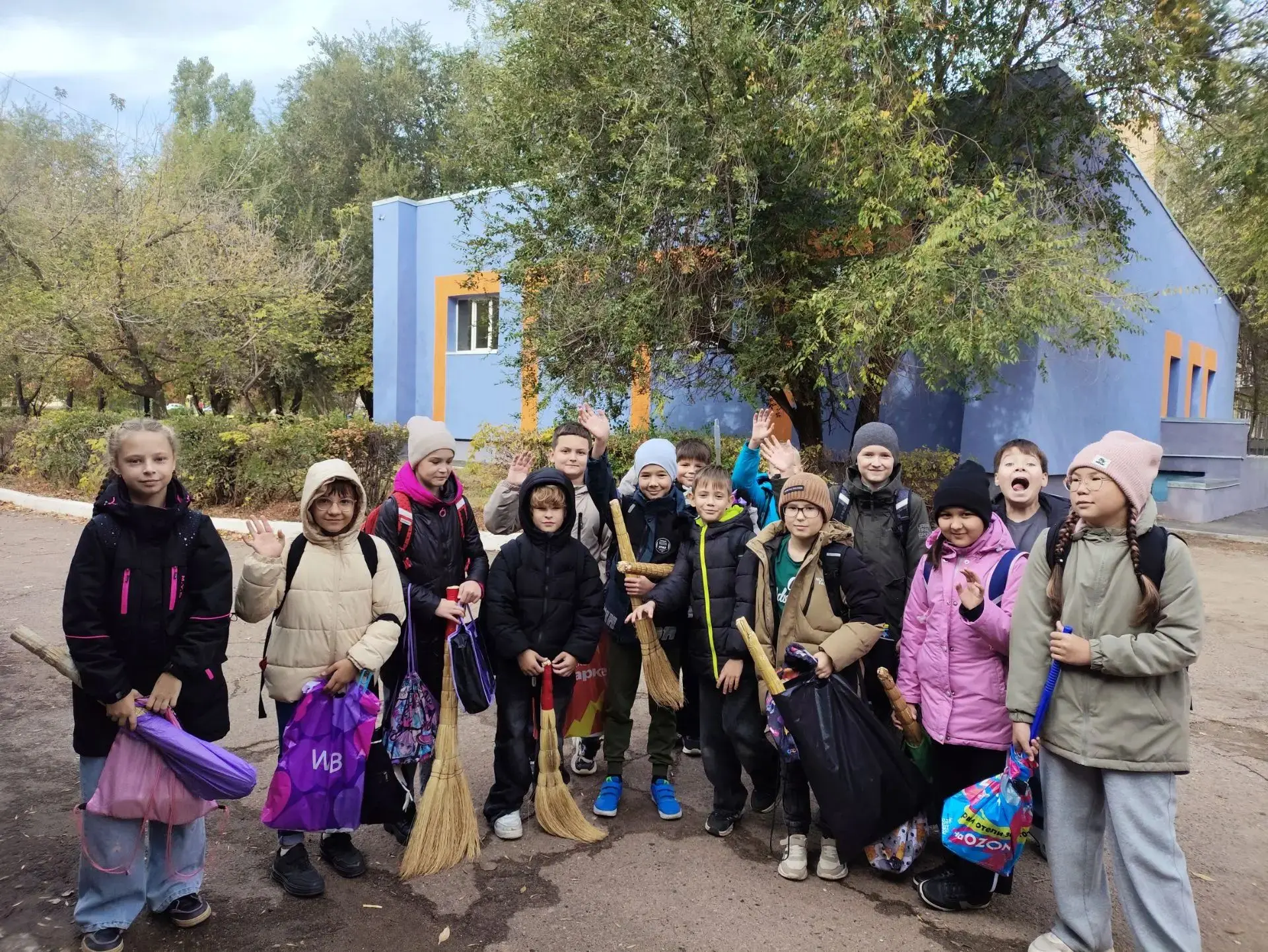 🧹🍂Чистота, 🧭🗺️порядок и 4Б класс🔥