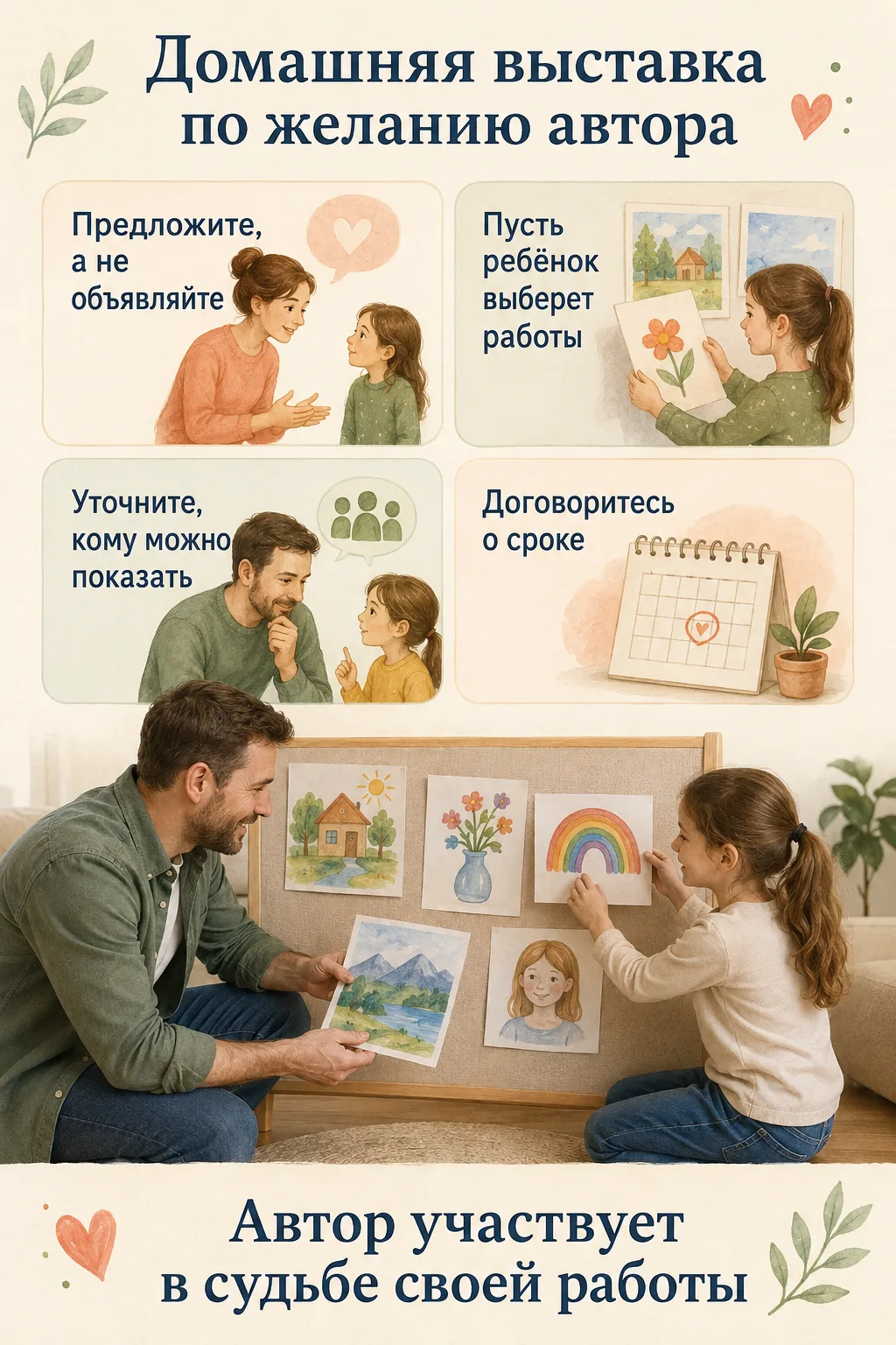 🖼️ Домашняя выставка по желанию автора