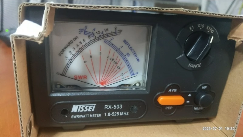 NISSEI RX-503. Измеритель мощности и КСВ