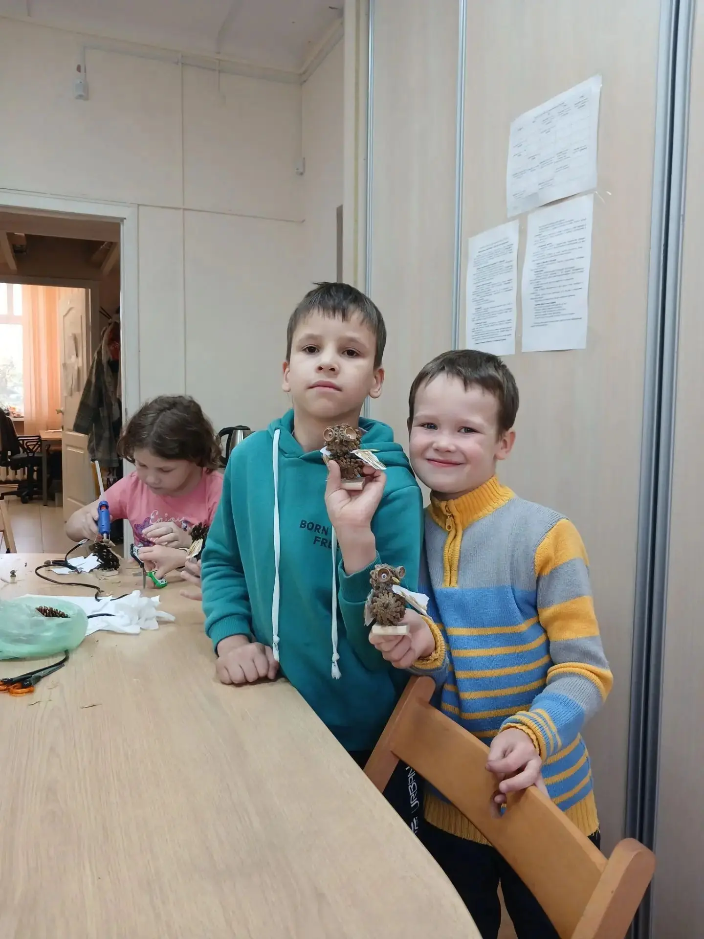 В отделении социальной реабилитации (временный приют) у ребят начался новый учебный год...