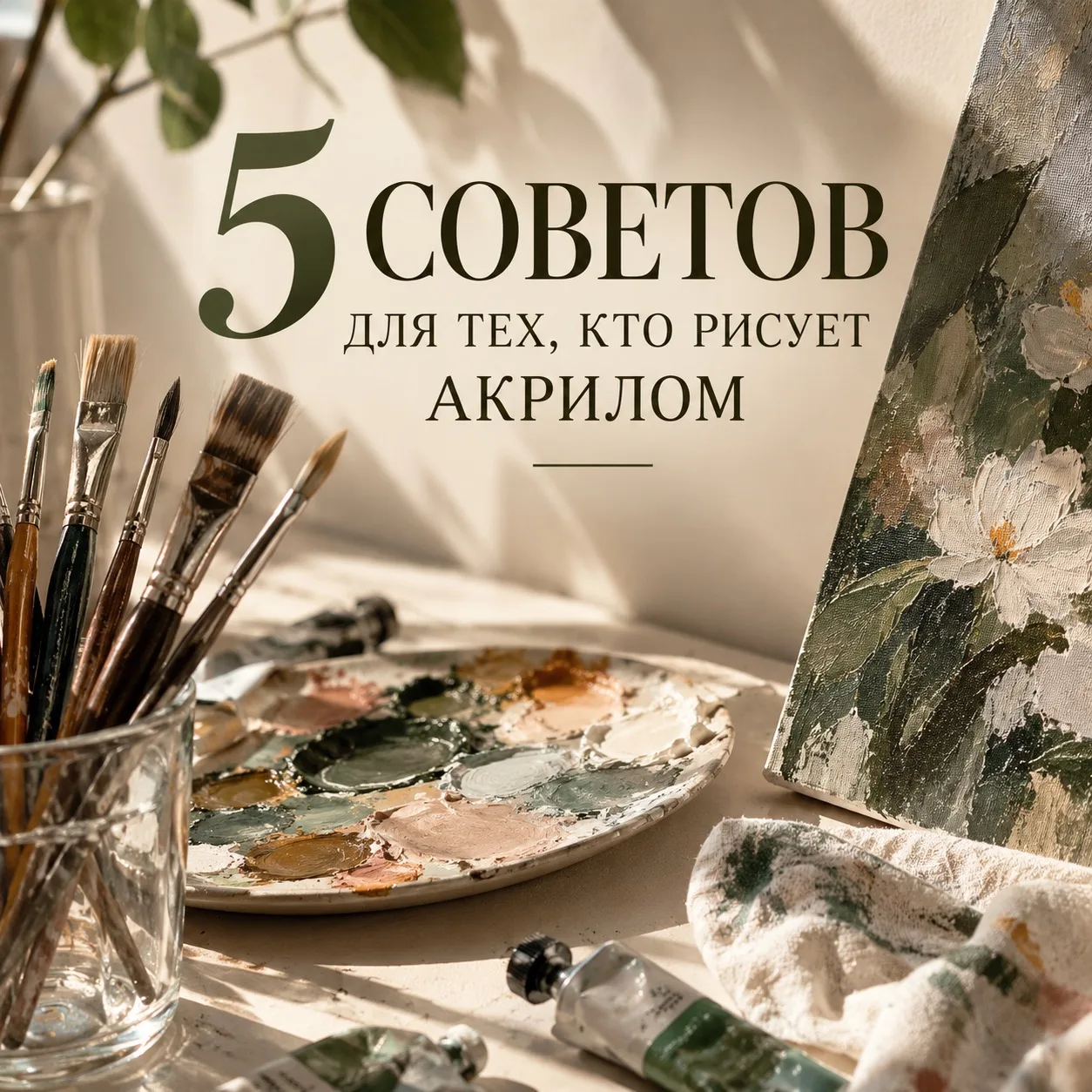 ❗️ 5 ОШИБОК В РИСОВАНИИ АКРИЛОМ, КОТОРЫЕ МЕШАЮТ КАРТИНАМ СТАТЬ ЛУЧШЕ