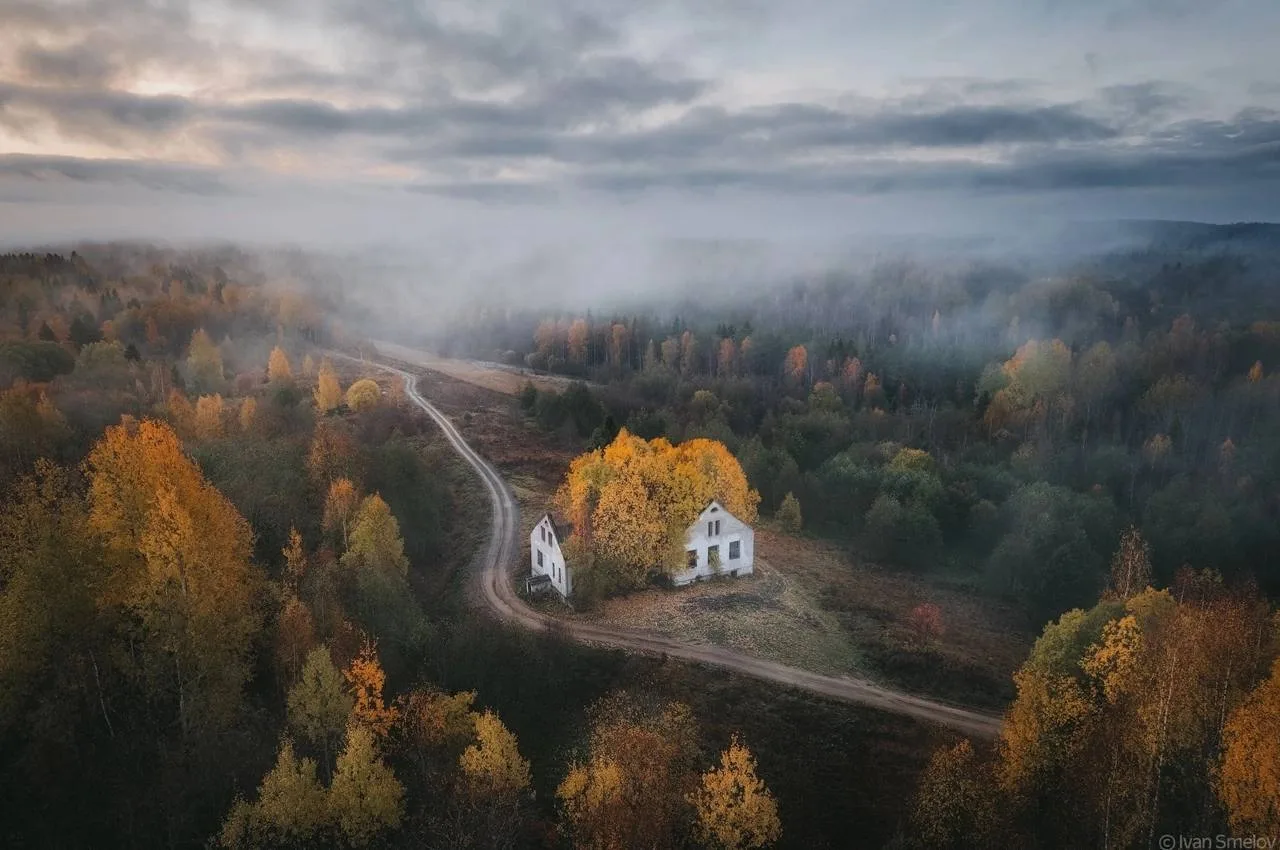 🏚 Заброшенная финская школа в Карелии
