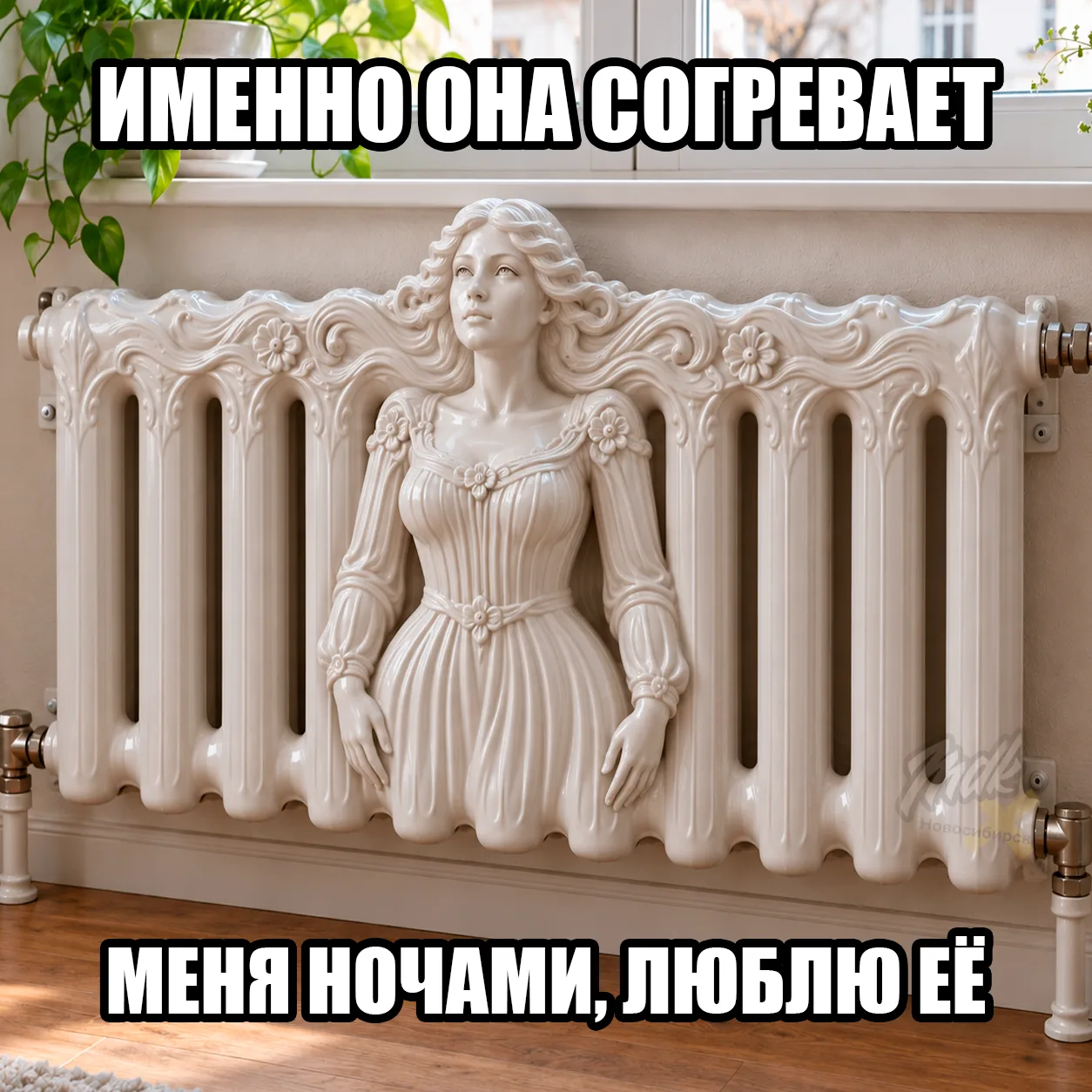 Чё там, отопление уже у всех появилось?