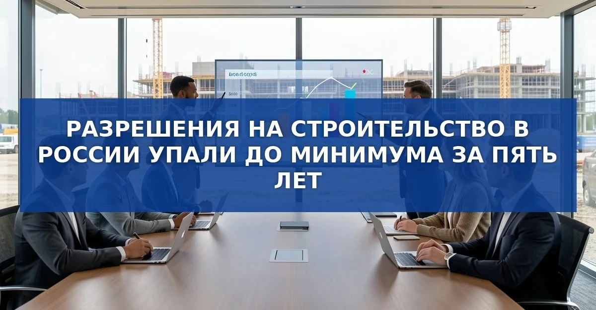 Снижение количества разрешений на строительство