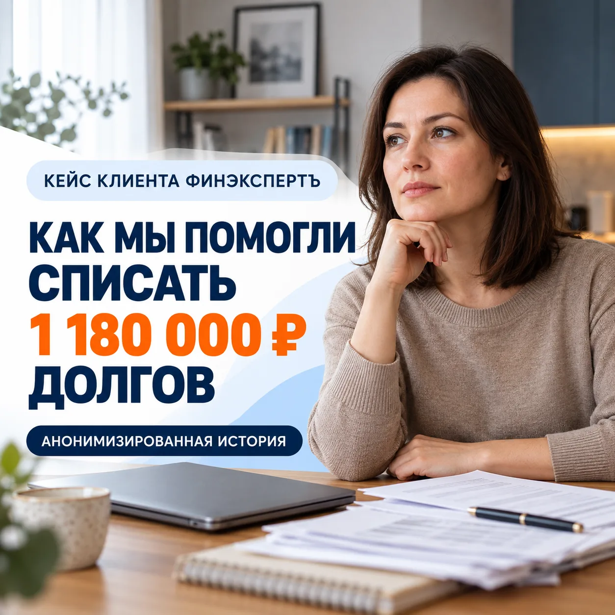 💙 Как списали долг 1 180 000 рублей