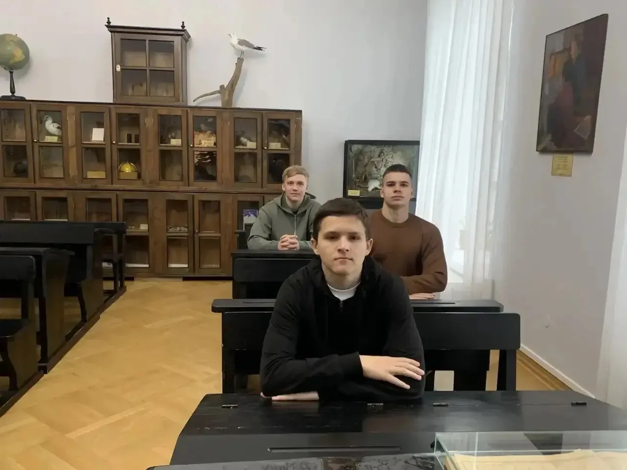 Учащийся Тыгдинской школы имени Героя Советского Союза Т.А. Бояринцева Егор Садовой поб...